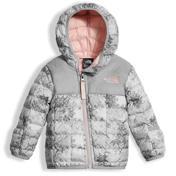The North Face Other - The North Face Infant Snowflake Jacket - Gray and Pink